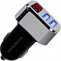 DUO USB Smart Charger + Car Battery Voltage Display